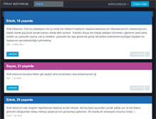 Tablet Screenshot of itirafediyorum.com